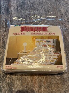 NEW Vintage Heritage II twin set Trains
